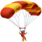Parachute emoji on Apple